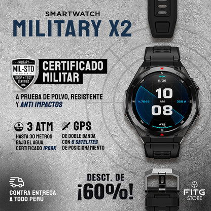 SMARTWATCH TANK X2 ACUATICO